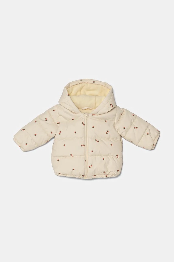 Бебешко яке United Colors of Benetton с изолация бежов 2ITSAN00M.W.Seasonal