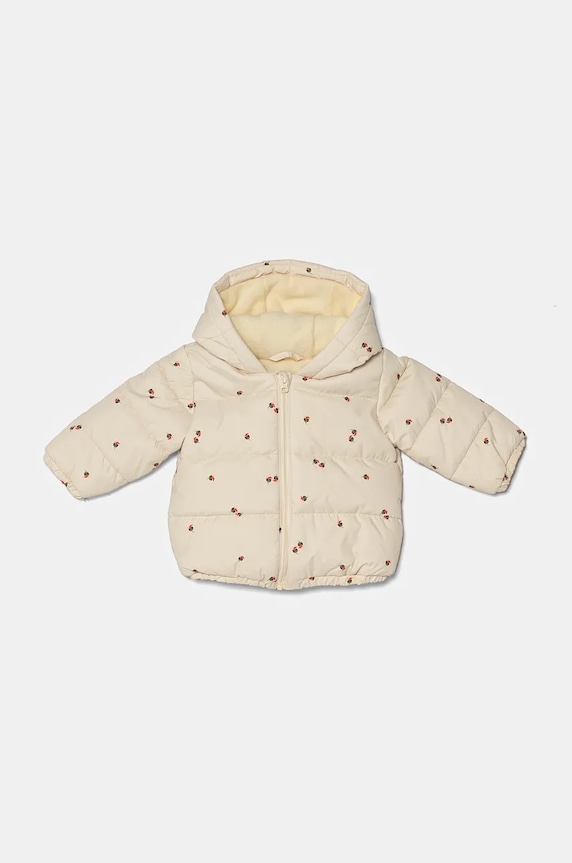 Бебешко яке United Colors of Benetton с изолация бежов 2ITSAN00M.W.Seasonal
