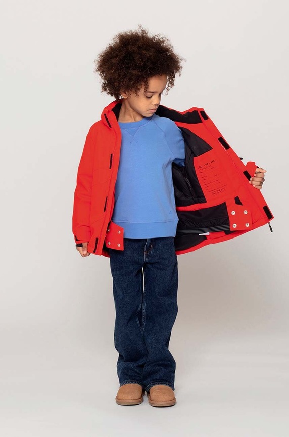 Dětská lyžařská bunda Gosoaky CURIOUS CAT 242.9.1.729 oranžová