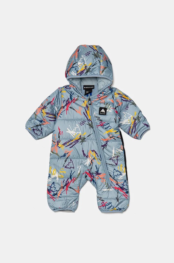 Burton combinezon bebe cu captuseala albastru 171481.