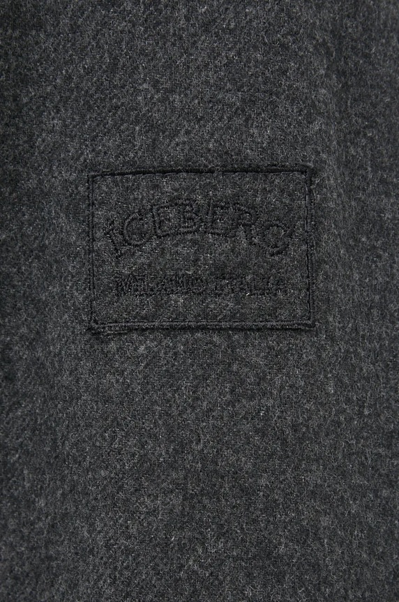Iceberg giacca bomber in misto lana O071.3068