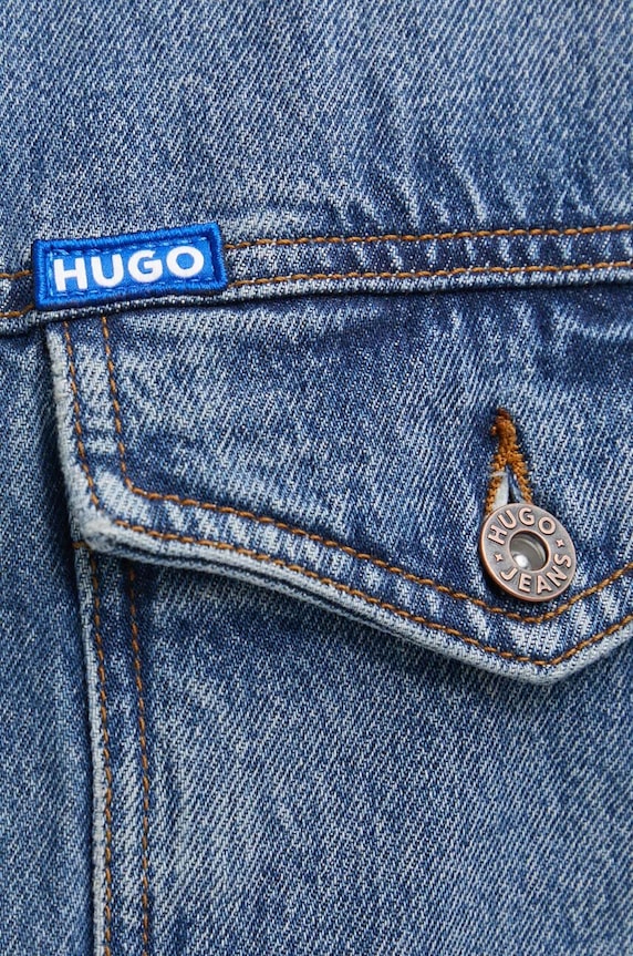 Джинсовая куртка Hugo Blue 50511500 тёмно-синий