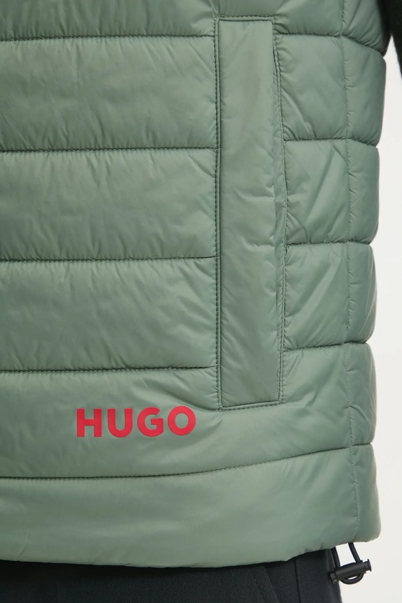 Αμάνικο μπουφάν HUGO 50517743 πράσινο