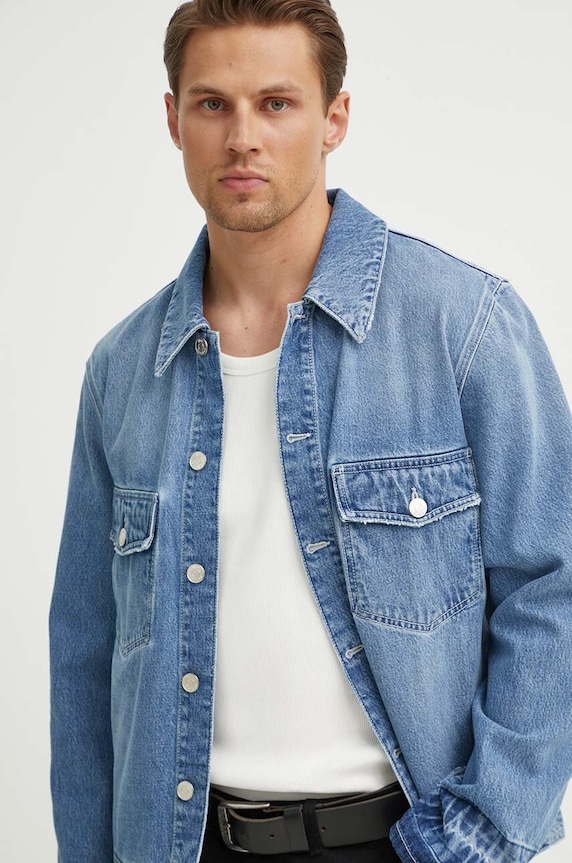 Won Hundred geacă din denim albastru 3111.15028