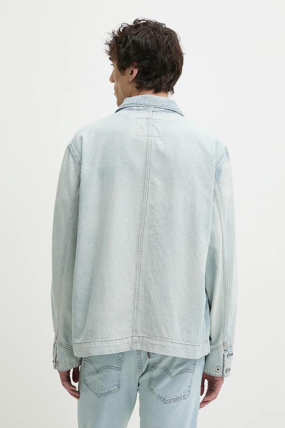 Odzież Levi's kurtka jeansowa A8635 niebieski