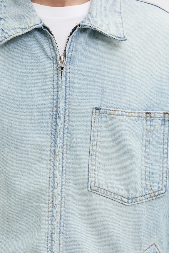 Levi's kurtka jeansowa A8635 niebieski
