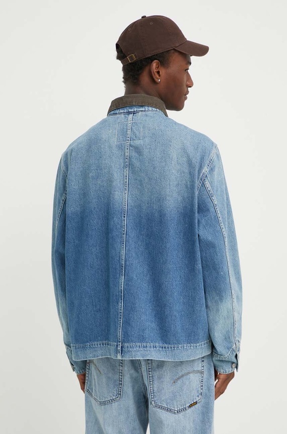 Îmbrăcăminte Levi's geaca jeans A8635 albastru