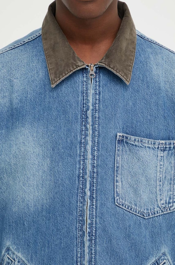 Levi's geaca jeans A8635 albastru