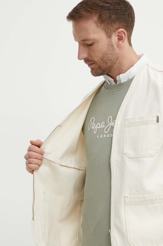 Джинсовая безрукавка Pepe Jeans ELM UTILTY GILET PM402999