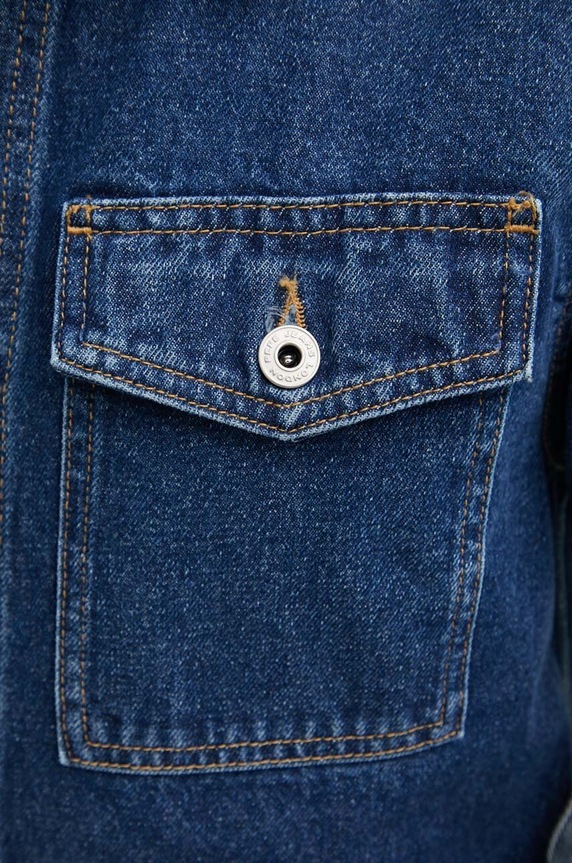 Pepe Jeans kurtka jeansowa WORKER PM403003HW5 granatowy