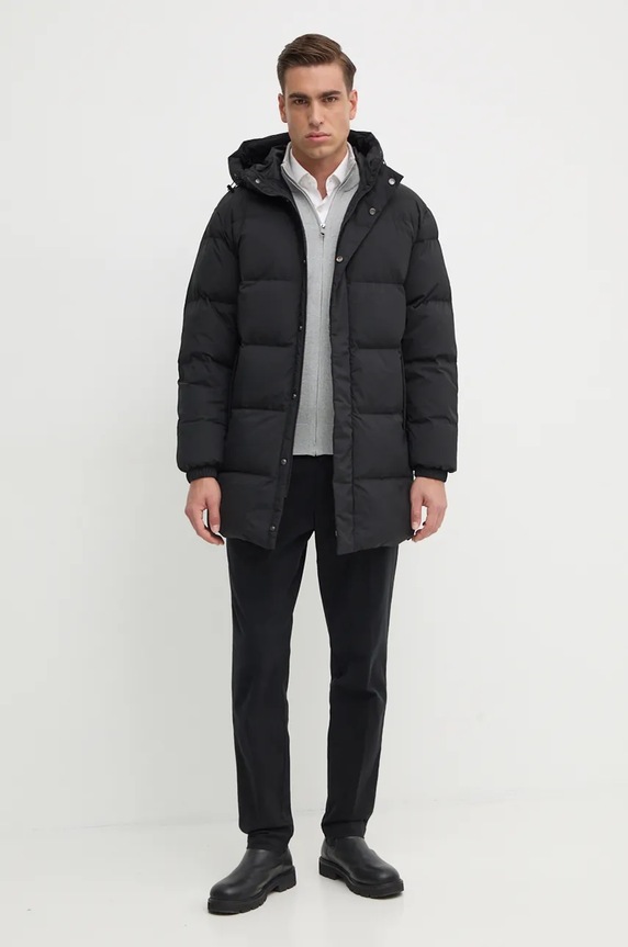 United Colors of Benetton piumino 2JF8UN05D nero AW25