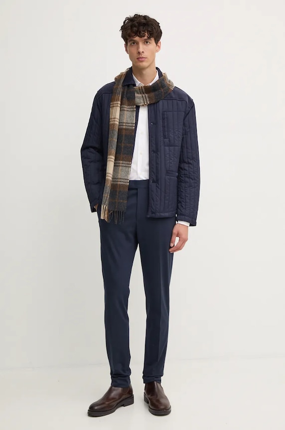 Μπουφάν United Colors of Benetton 215XUN058 σκούρο μπλε NC24