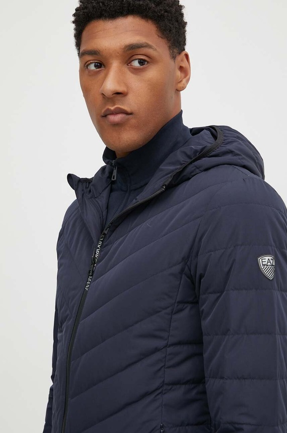 EA7 Emporio Armani kurtka puchowa granatowy PNE1Z.8NPB14.1562