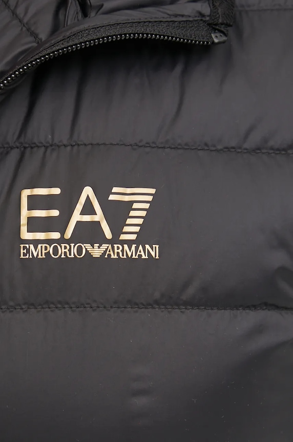 Páperová bunda EA7 Emporio Armani čierna PNGPZ.8NPB24.0208