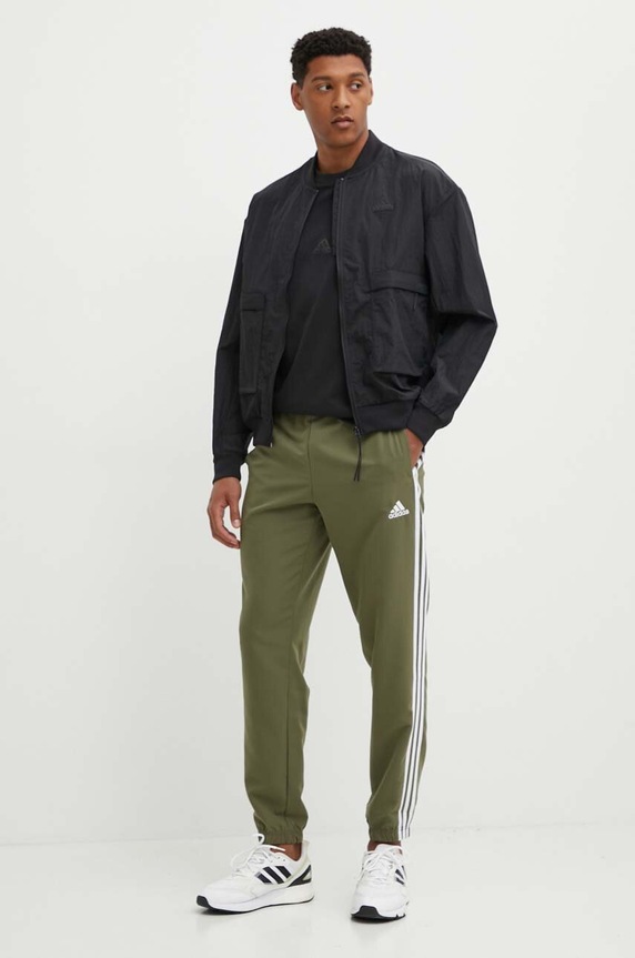 Μπουφάν bomber adidas City Escape IY1505 μαύρο AW24