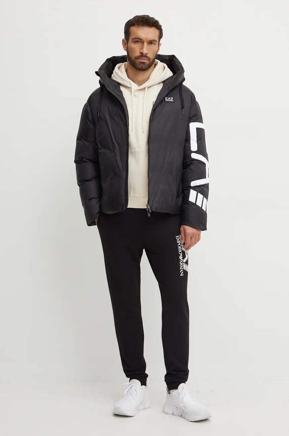 Bunda EA7 Emporio Armani PNGAZ.6DPB19.1200 černá AW24