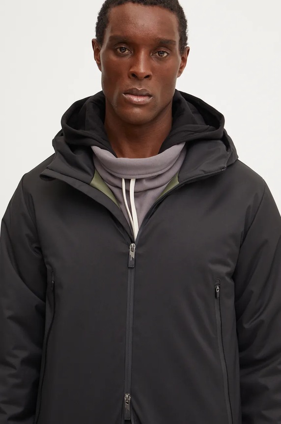 EA7 Emporio Armani rövid kabát fekete PNEDZ.6DPK01.1200