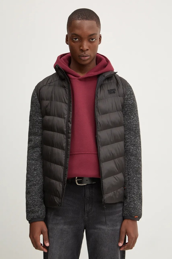 Bunda Superdry přechodné černá M5011916A.02A