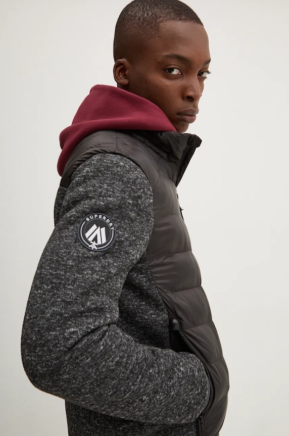 Bunda Superdry černá M5011916A.02A