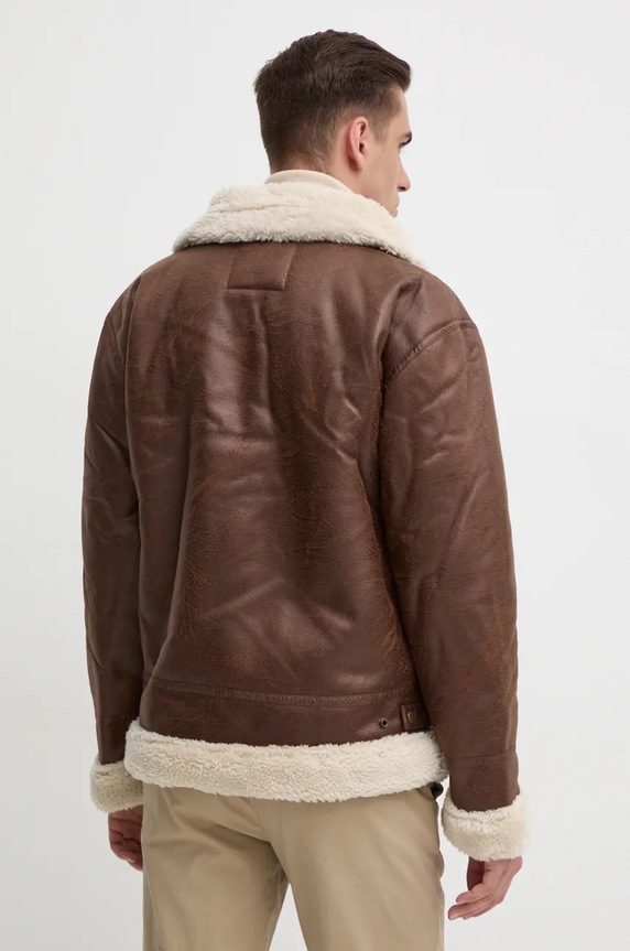 Дрехи Яке Alpha Industries B3 FL 143106 кафяв