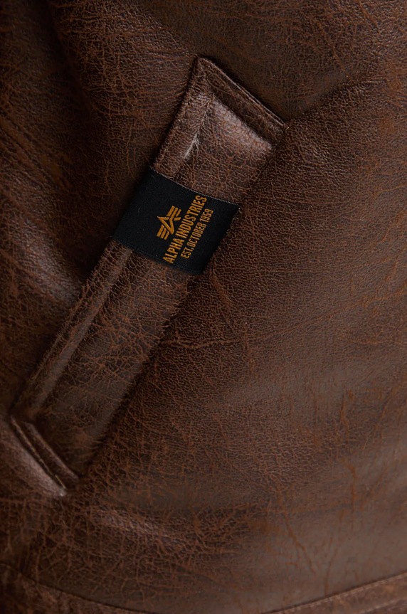 Яке Alpha Industries B3 FL 143106 кафяв