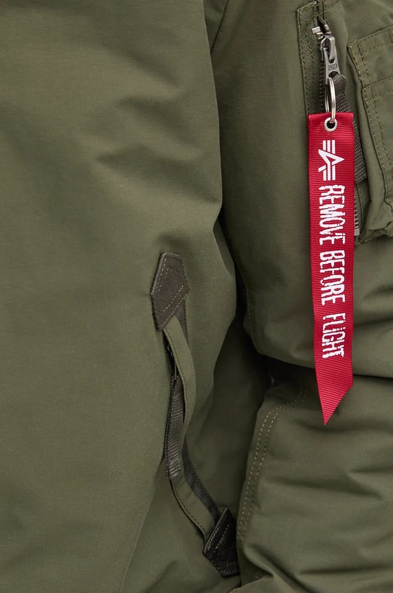 Μπουφάν bomber Alpha Industries 148128 πράσινο