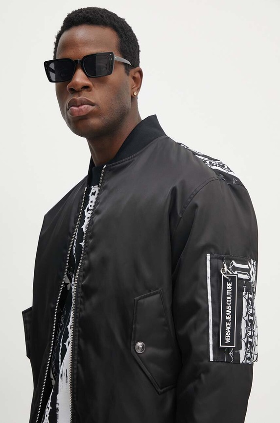 Versace Jeans Couture geaca bomber 77GAS405.CQD58 negru