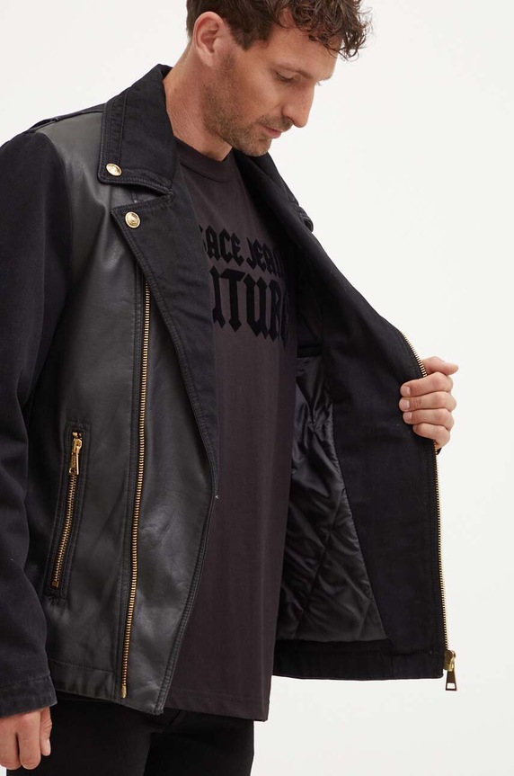 Δερμάτινο μπουφάν Versace Jeans Couture 77GAS4M4.DW012SW0
