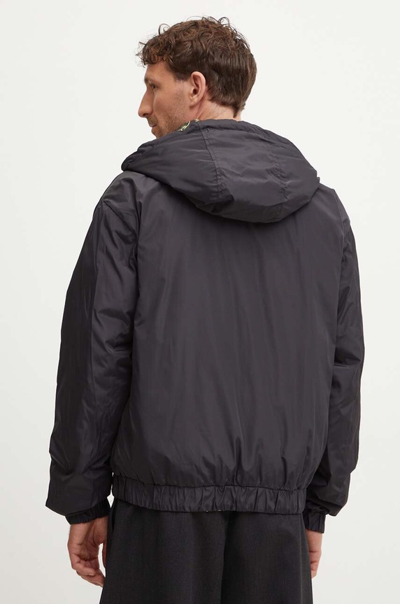 Versace Jeans Couture geaca de puf cu doua fete 77GAUD17.CQD56 negru