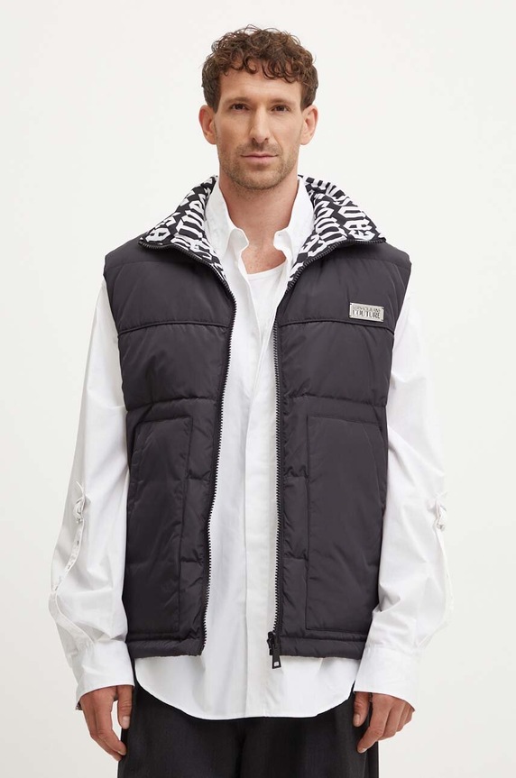 Obojstranná páperová vesta Versace Jeans Couture 77GAP421.CQD53