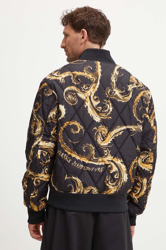 Ruházat Versace Jeans Couture kifordítható bomber dzseki 77GASD07.CQD54 fekete