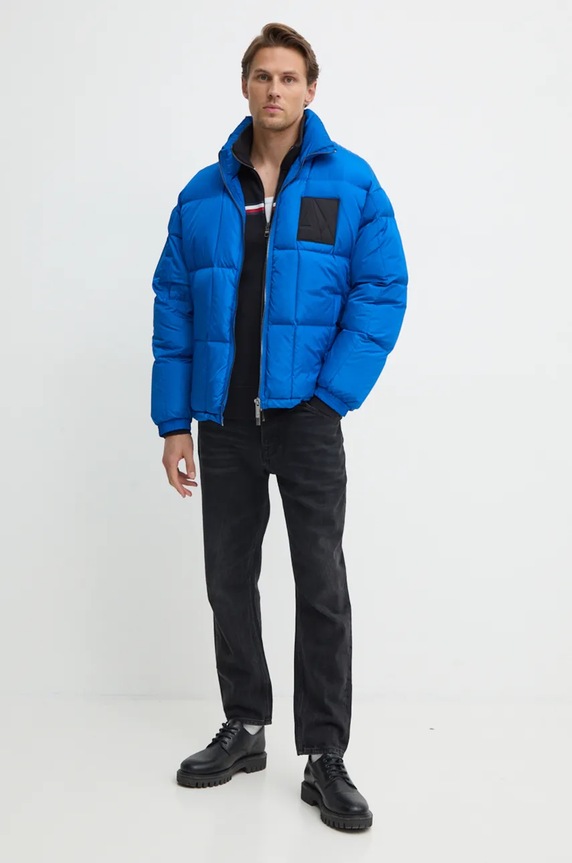 Пуховая куртка Armani Exchange 6DZB21.ZN4XZ голубой NC24