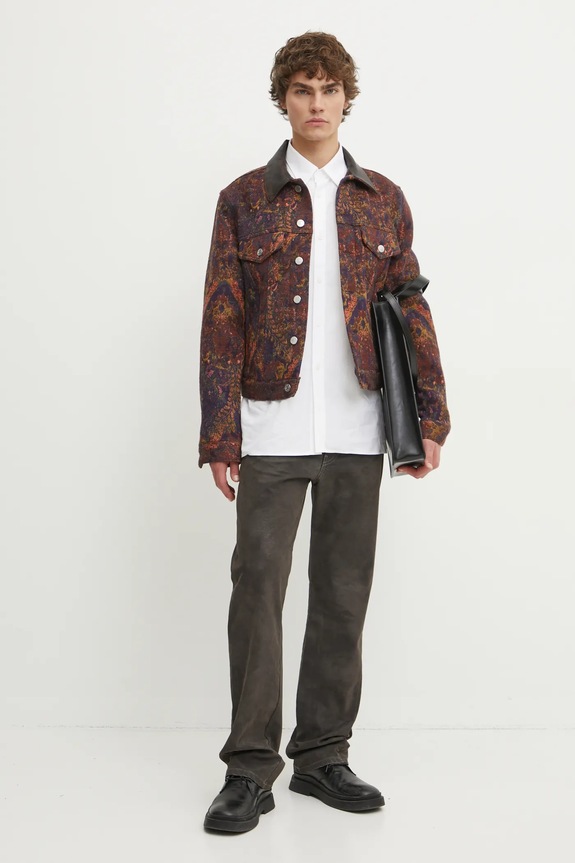 Sunflower giacca in misto lana 4157.SFR marrone AW24