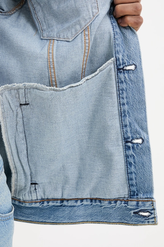 Rifľová bunda Levi's A5782 modrá