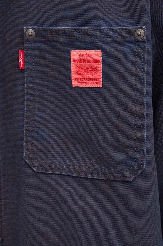 Levi's kurtka bawełniana A4820 granatowy