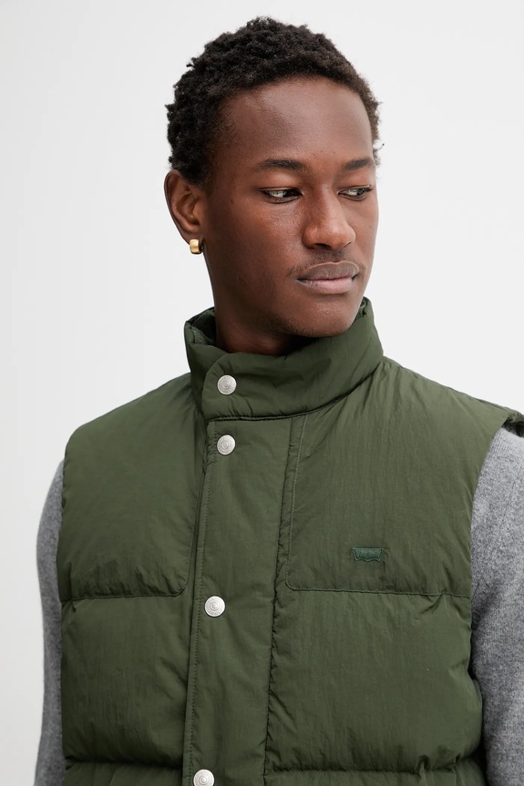 Levi's bezrękawnik puchowy zielony A8556