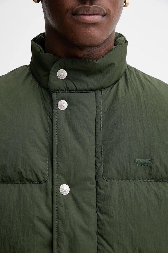 Levi's bezrękawnik puchowy A8556 zielony