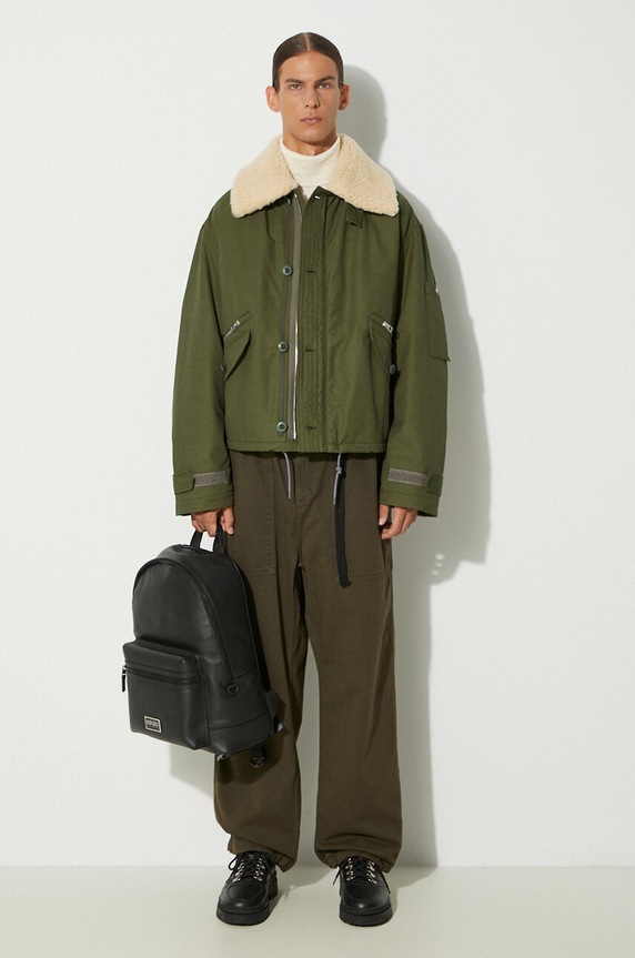 Bunda Kenzo Army Blouson FE65BL1499OB.51 zelená AW24