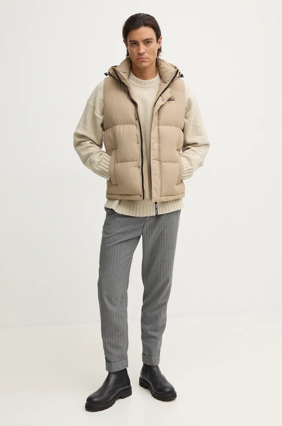 Елек Pepe Jeans TEDDY PM403015 бежов AW24