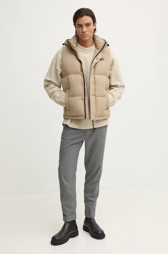 Елек Pepe Jeans TEDDY PM403015 бежов AW24