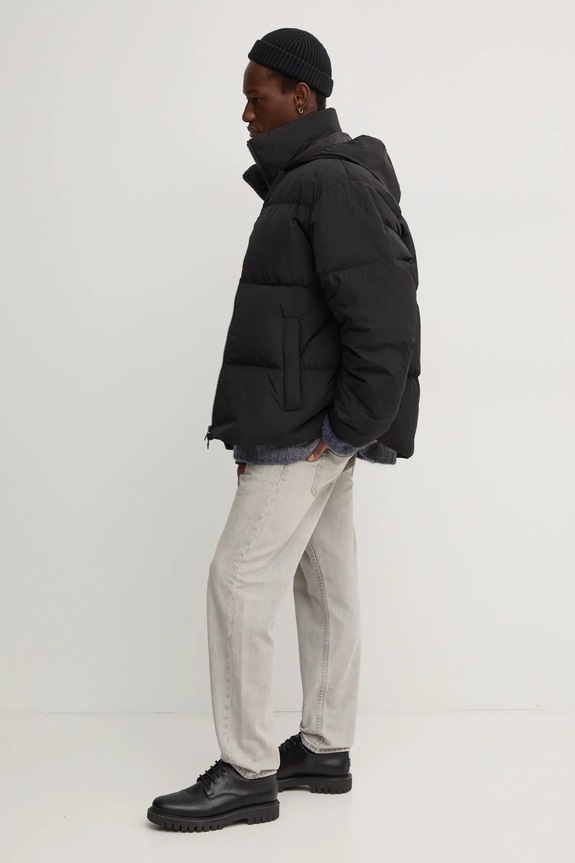 Diesel kurtka puchowa W-RAVEEL A14401.0GHBZ czarny AW24
