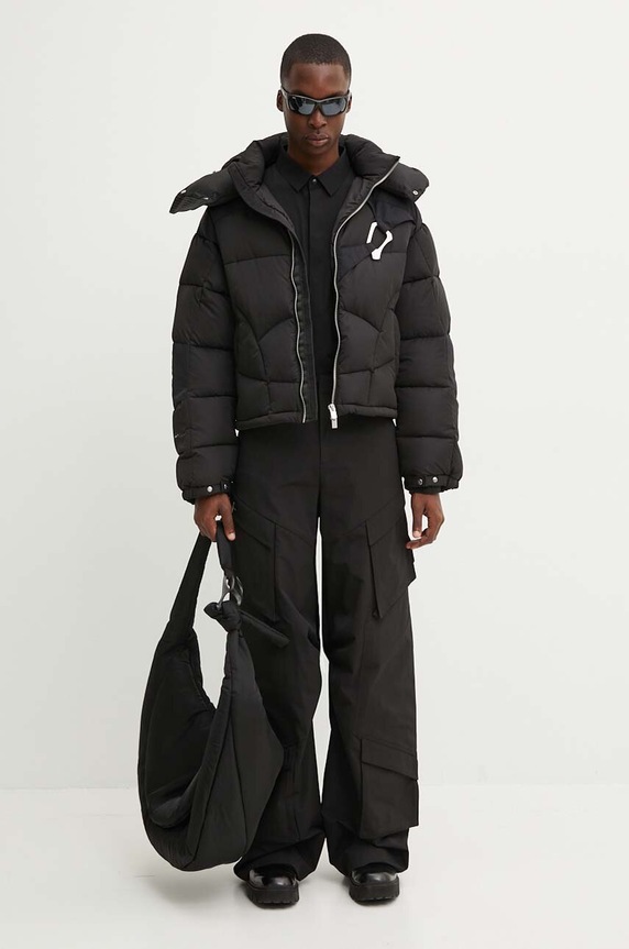 Heliot Emil down jacket HE.M.02.093 black AW24
