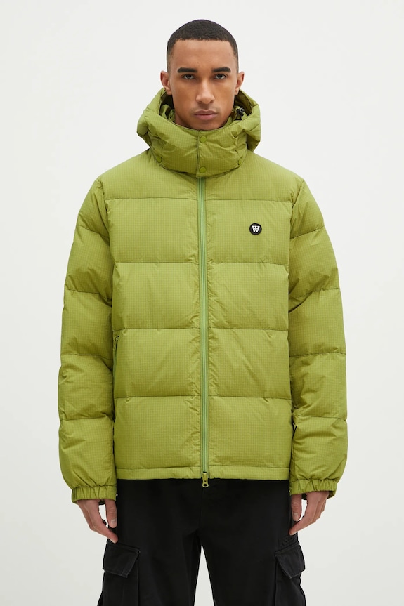 Wood Wood jacket Hen Ripstop Puffer with green 10325101.1629