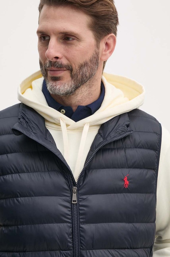 Polo Ralph Lauren smanicato blu navy 710949962