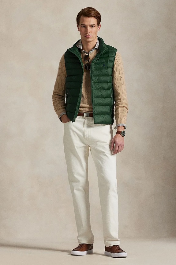 Clothing Polo Ralph Lauren vest 710949962 green