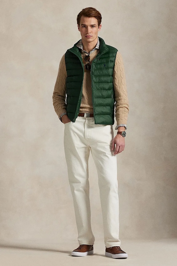 Clothing Polo Ralph Lauren vest 710949962 green