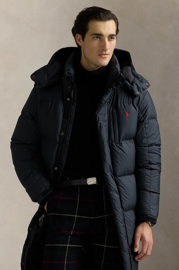 Odzież Polo Ralph Lauren kurtka puchowa 710962406 czarny