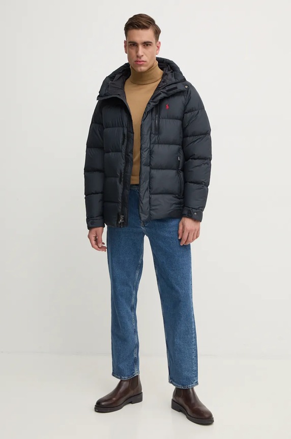 Polo Ralph Lauren down jacket 710950911 black AW24