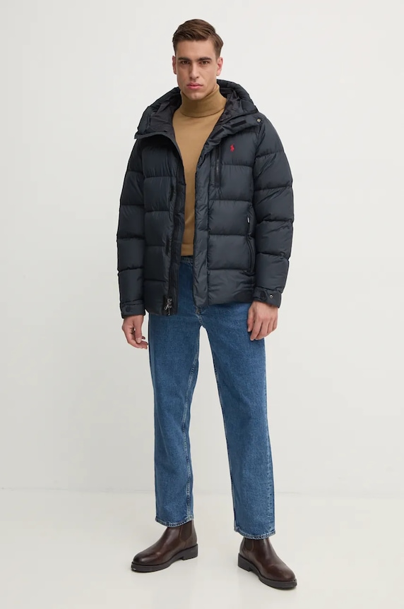 Polo Ralph Lauren down jacket 710950911 black AW24