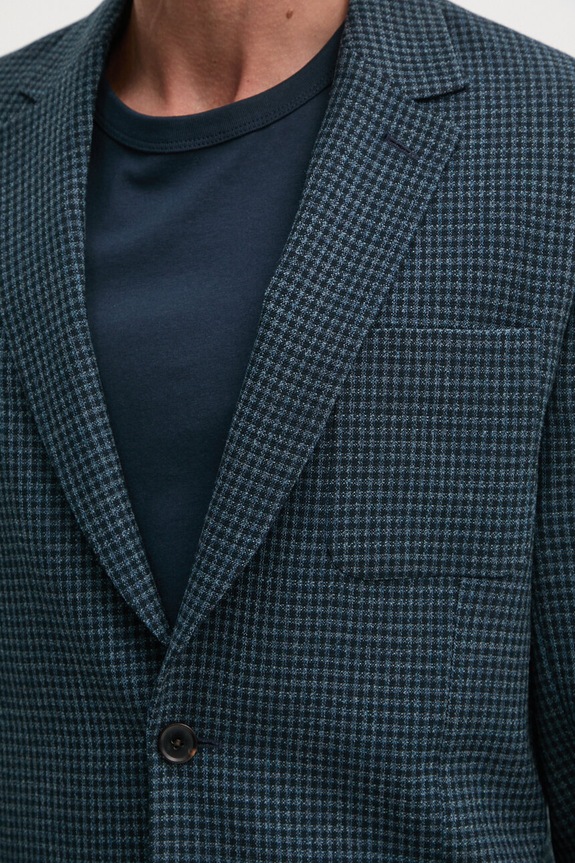 Volnen suknjič Paul Smith M1R.2321.N01812 mornarsko modra